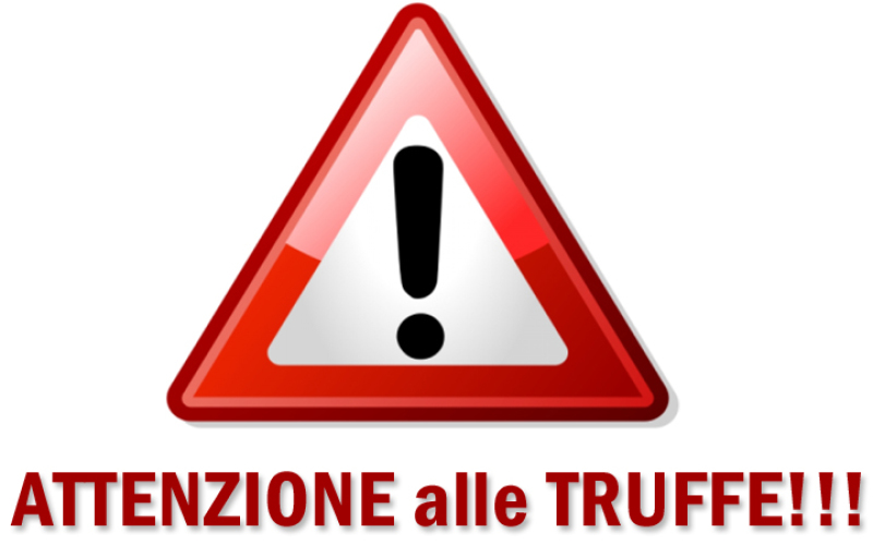 Attenzione alle truffe