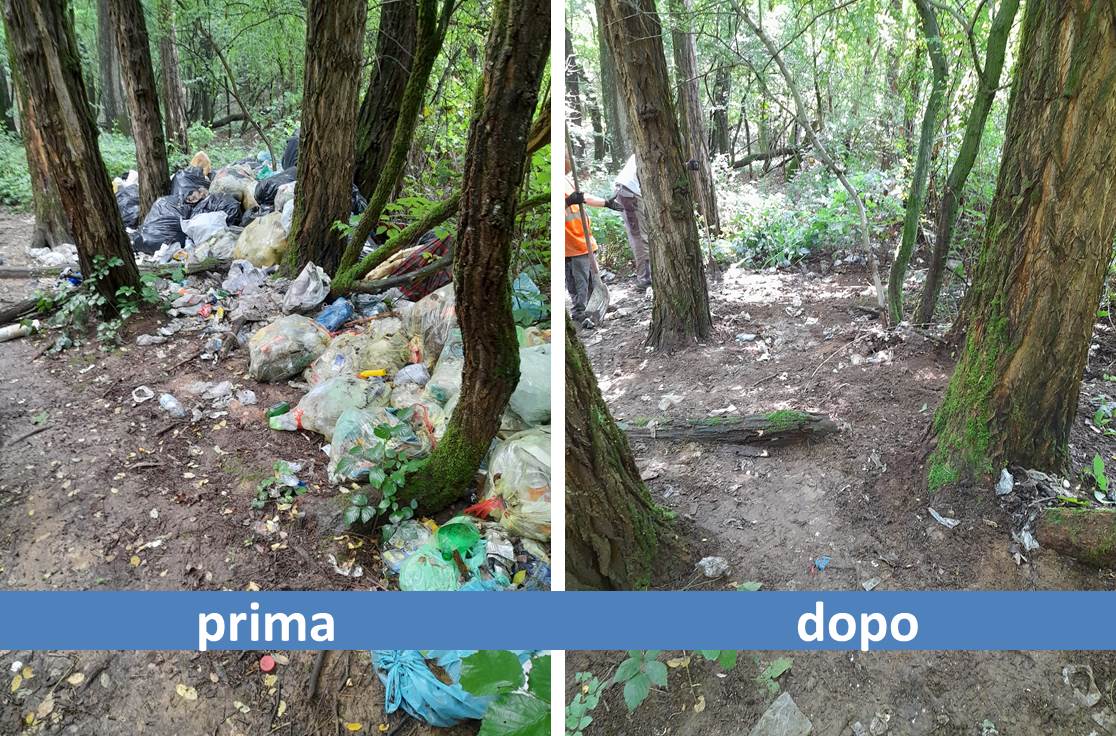 Monitoraggio e pulizia del Parco Groane