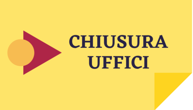 Sabato 9 dicembre – Chiusura degli Uffici comunali