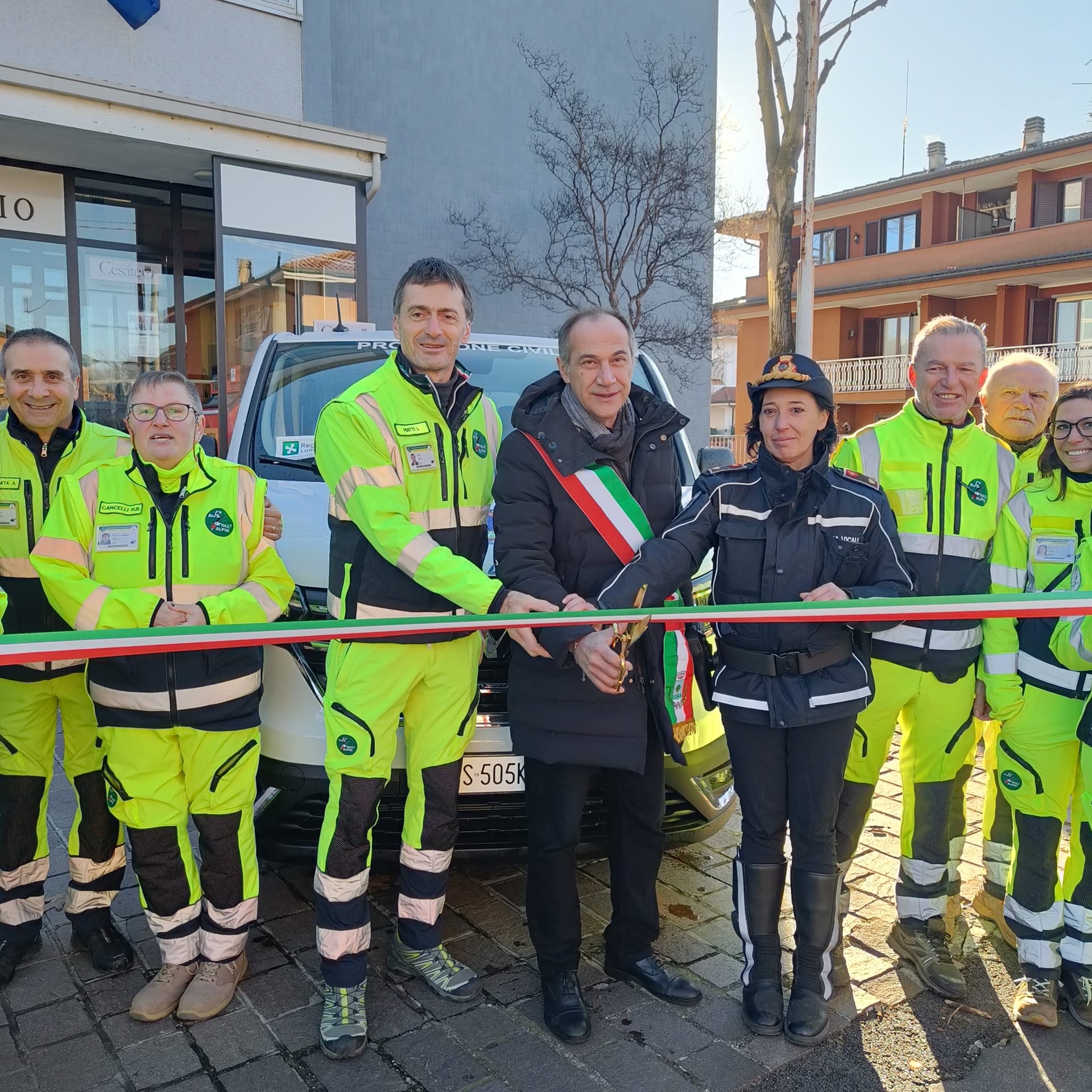 Un nuovo mezzo per la Protezione Civile